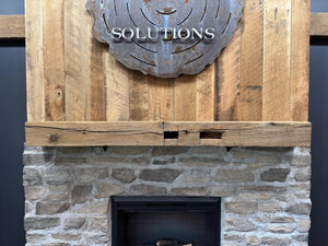 Rough Sawn Mantel