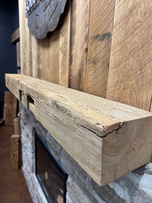 Rough Sawn Mantel