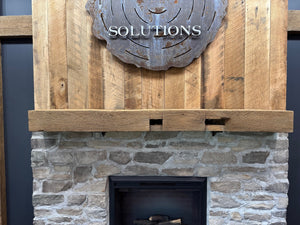 Rough Sawn Mantel