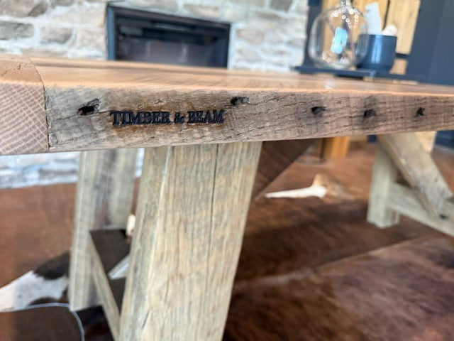 Rustic Oak Dining Table