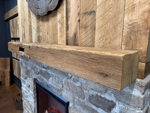 White Oak Mantel