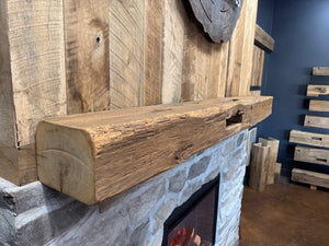 White Oak Mantel