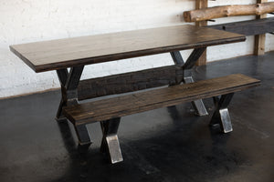 Urban Loft Boxcar Dining Table